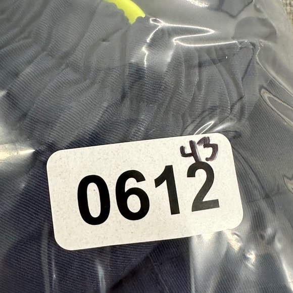 Essentials Boys Snow Pants Water Resistant Navy Blue Neon Green Large (10) New - Picture 16 of 16